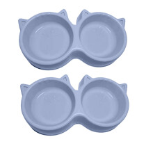 Pet Dining Companion, Lightweight Small Animal Bowls, Ergonomic Design for Comfortable Feeding, Dual-use Dish for Cats & Dogs
