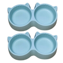 Pet Dining Companion, Lightweight Small Animal Bowls, Ergonomic Design for Comfortable Feeding, Dual-use Dish for Cats & Dogs
