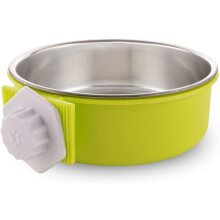 Hanging Pet Cage Bowl, Removable Stainless Steel Bowl For Easy Cleaning, Scratch Resistance, Promote Digestion, Multifunctional Pet Bowl For Various P