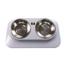 Tappetino per l'alimentazione degli animali domestici, cuscinetto in silicone impermeabile senza BPA che protegge i pavimenti da scivolamenti e
