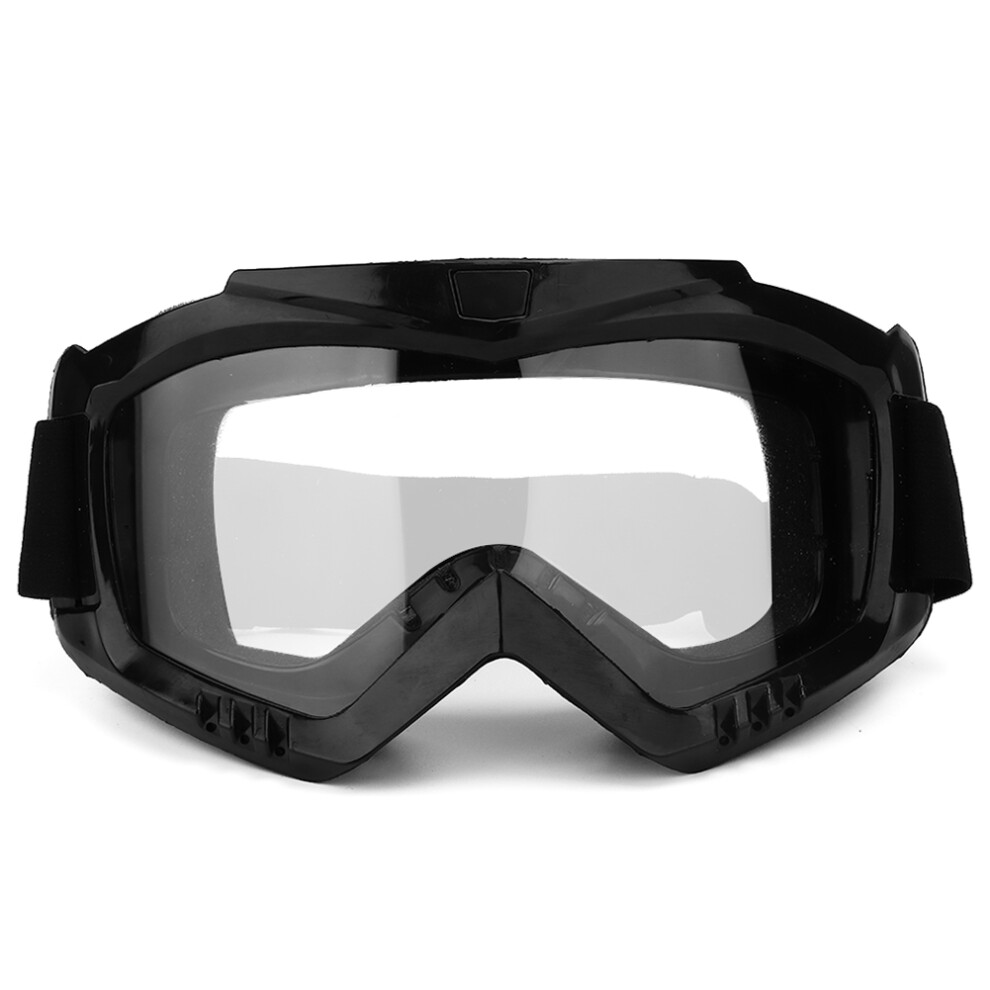 Motocross ATV Goggles For Men Women Youth Windproof Dustproof UV400 Protection Anti Fog Motorcycle Eyewear With Lightweight Design Flexible Frame Thi