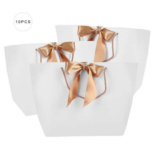 Sacolas de presente de papelão resistentes, perfeitas para diversas ocasiões, como aniversários e chás de bebê. 2