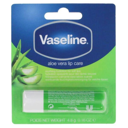 Vaseline 3 x Vaseline Lip Care Aloe Vera Stick 4.8g