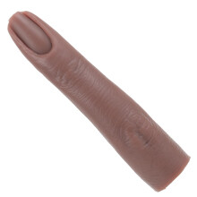 Realistic Silicone Practice Nail Hand with Bendable Reusable Fingers for Acrylic Nail Training