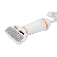 Secador de pelo para mascotas autolimpiante con peine para eliminar el pelo, función de pulverización de niebla fina, ajustes de calor ajustables,