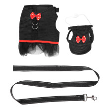 Designer-Hundegeschirr-Kleid aus atmungsaktiver Baumwolle für den Sommer – niedliche Muster, fotofreundlicher Stil für kleine Hunde wie Yorkshire