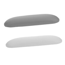 2pcs Ergonomic Nail Arm Rest Pillow with Antislip Base for Salon and Home Manicure