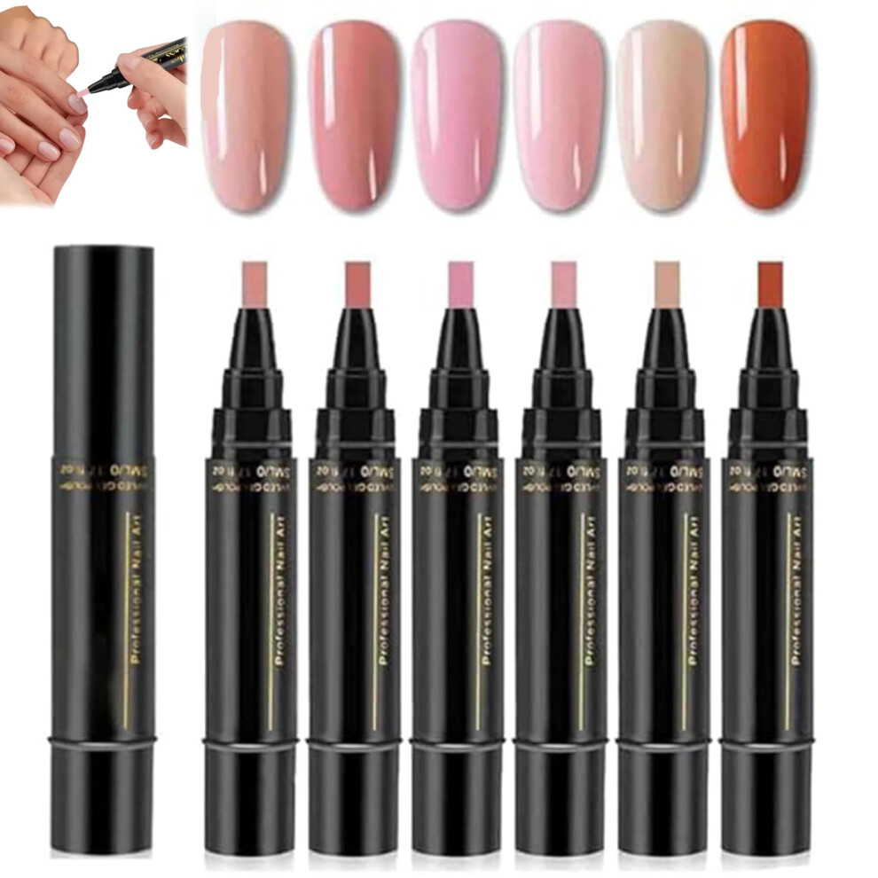 36 Colors 3 in 1 Nail Polish Pen Set â Quick Dry Gel Nail Pens with Precision Tip for DIY Nail Art