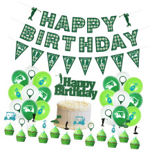 Golf Celebration Decors Set For Adults Kids Birthdays Reusable