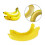 Cute Fruit Banana Protector Box Holder Case Lunch Container Storage Banana Case Plastic 5