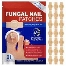 Nail Patches 32 Count Overnight Renewal Hydrating Treatment for Damaged Brittle Nails