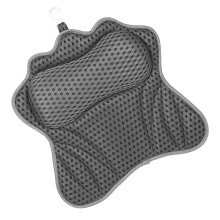 Butterfly Shaped Bath Pillow with Ergonomic Neck and Shoulder Support, Six Suction Cups for Spa Tub