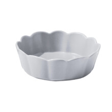 Steingut-Kuchenform, traditionelles Design, gleichmäßige Wärmeverteilung für gleichmäßiges Backen, farbenfrohe Glasur, kleine Größe,