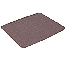 Tapis rafraîchissant pour chien, portable, léger, haute technologie, en fibres rafraîchissantes, lavable en machine, pour chats, chiens, chatons