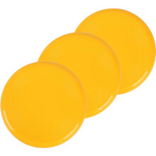 Dyn-O-Glo frisbee-plate, interaktiv hundeleke for vann, gress, snø, trygg og miljøvennlig naturgummi, lett og bærbar