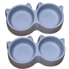 Pet Dining Companion, Lightweight Small Animal Bowls, Ergonomic Design for Comfortable Feeding, Dual-use Dish for Cats & Dogs