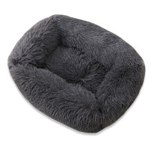 Pet Comfort Haven, uspokajające legowisko dla psa: miękka tkanina w kształcie pączka zapewnia doskonały relaks Twojemu futrzanemu przyjacielowi