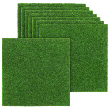 32Pcs Simulation Moss Sheets for Crafting Green Artificial Moss Decor