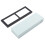 2Pcs Efficient Abrasive Sharpening Stone White Corundum for Home Use 8