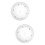 2Pcs Transparent Rotating Cake Stand for Decorating 360 Smooth Spin 7