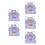 10Pcs Plush Doll Aprons Multi-Color Soft Fabric for 10-15Cm Dolls 9