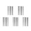 30Pcs Black Steel Lacing Needles Double Hole Hand Sewing Tools 8