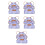10Pcs Plush Doll Aprons Multi-Color Soft Fabric for 10-15Cm Dolls 10