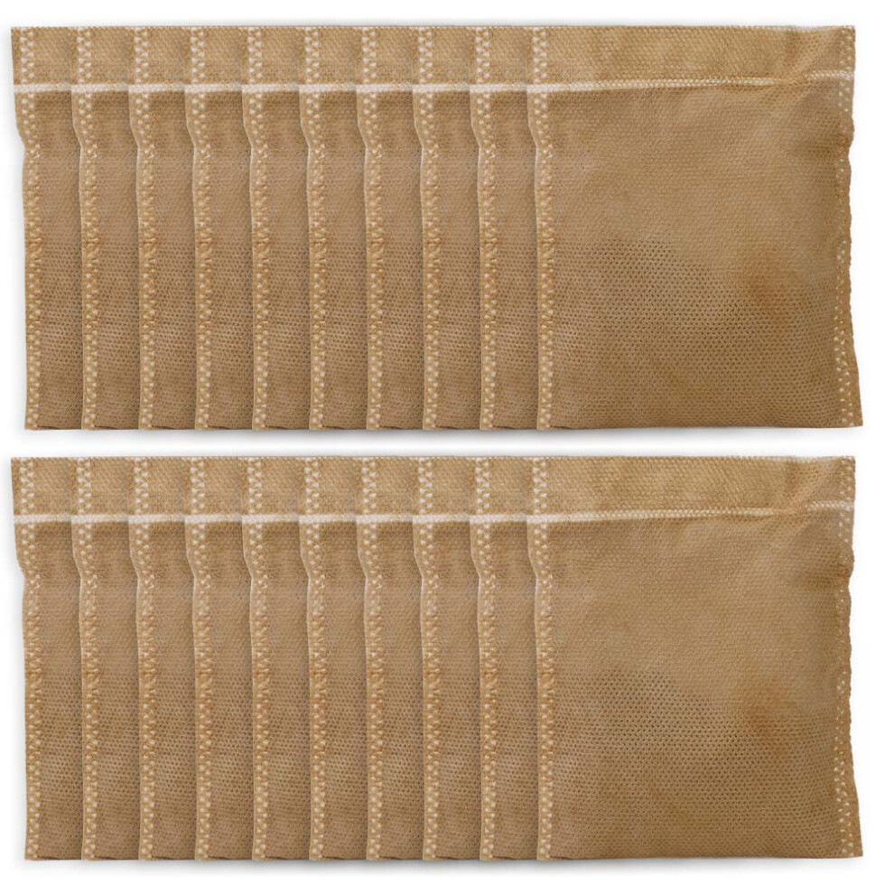 Herbal Infusion Sachet Bag, Non Woven Fabric Aromatherapy Pouch with Natural Extracts of Wormwood Eucommia, Heat Activated Pain Relief Therapy for