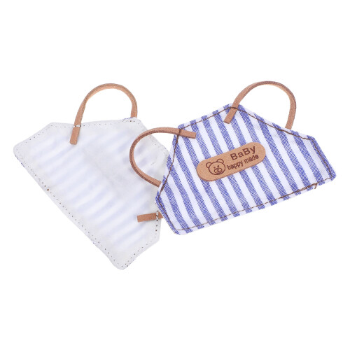 10Pcs Plush Doll Aprons Multi-Color Soft Fabric for 10-15Cm Dolls 2