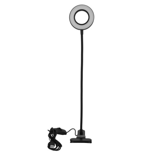 Φωτιστικό LED με σφιγκτήρα USB, 10 επίπεδα φωτεινότητας, εύκαμπτο φωτιστικό γραφείου