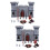 2Sets Durable Plastic Castle Soldiers DIY Assembly Toy for Scene Decor 6