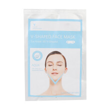 Collagen Mask V Line Mask Slimming Facial Mask Double Chin Reducer Lifting Face Mask Jaw and Neckline Lifting Moisturizing Effect Cooling Effect