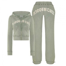 (L,green)New Women's Printed Long-Sleeved Cardigan Jacket and Trousers Set 3D Floral Vintage Elegance Ensemble