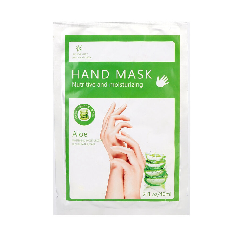 Lavender Hydrating Hand Mask For Deep Skin Nourishment, Aloe Vera & Hand Peeling Mask With Natural Plant Extracts For Intense Moisture And Soothing