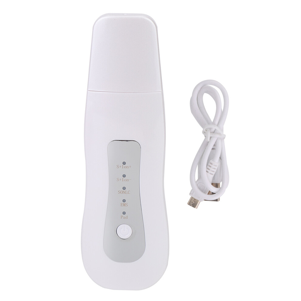 Anti-Aging Facial Spatula With Contouring Effects Deep Cleansing Blackhead Removal Tool USB Charging Skincare Device For Radiant Complexion