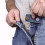 Extensor de calça de maternidade, com elástico na cintura, em jeans e algodão, confortável de usar, cores clássicas e simples, conjunto com 8 2