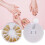 Ανθεκτικό μεταλλικό υλικό, κομψά χρώματα, πολυεπίπεδα κοσμήματα νυχιών, σχήματα, 5