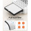 Professional Nail Dust Collector with Powerful Suction, Reusable Filter, LED Display  Yellow 3