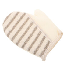 2pcs Linen Exfoliating Gloves for Shower Deep Body Scrub Mitts Gentle Skin Care