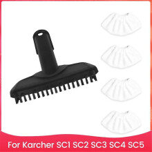 5-teiliges Mikrofasertuch-Set als Ersatzteile für die Handdüse des Dampfreinigers SC1, SC2, SC3, SC4 und SC5