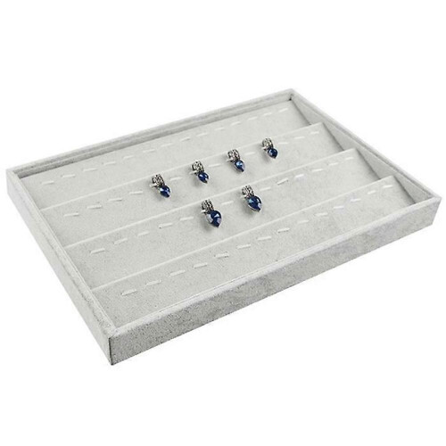 Βραχιόλι Flannelette Δαχτυλίδι Κολιέ Σκάλα Display Rack Δίσκος Αποθήκευσης Κοσμημάτων