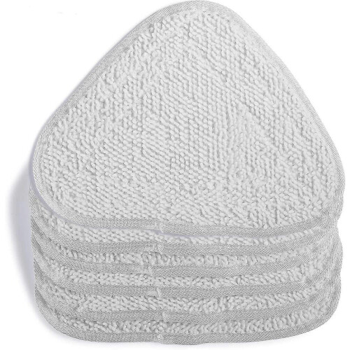 Replacement Covers For Vileda Steam Steam Cleaner Replacement Cover(6Pcs,White)