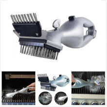 Bbq Cleaning Brush Stainless Steel Outdoor Bbq Grill Brush Barbecue Grill Cleaner Steam Bbq