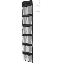 Bolsa para colgar joyas, soporte para collares, organizador de joyas colgante
