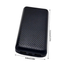 Caixa discreta para guardar power banks e objetos de valor, com compartimento secreto para dinheiro e joias. Cofre para notas e moedas.