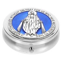 Rosenkranz-Perlenbox, 5-teilig, Vintage-Schmuckaufbewahrungsbehälter für Frauen und als Geschenk, quadratische Form im Retro-Design