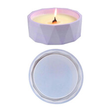 Jewelry Box Silicone Molds Diamond Shape Container Resin Molds Round Shape Storage Box Castings Molds DIY Candle Molds