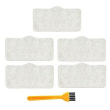 Conjunto de 6 panos de limpeza para aspirador a vapor Deerma Dem Zq600 Zq610, esfregão de mão.