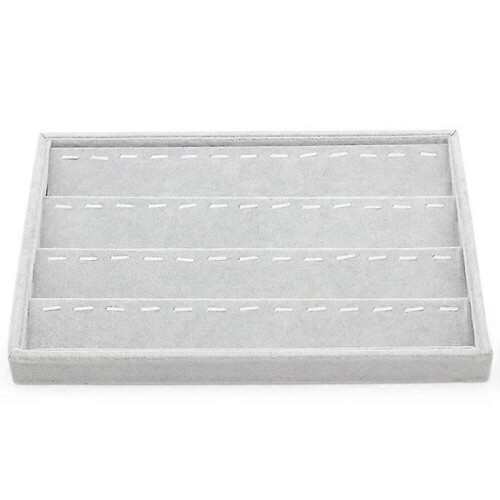 Βραχιόλι Flannelette Δαχτυλίδι Κολιέ Σκάλα Display Rack Δίσκος Αποθήκευσης Κοσμημάτων 1