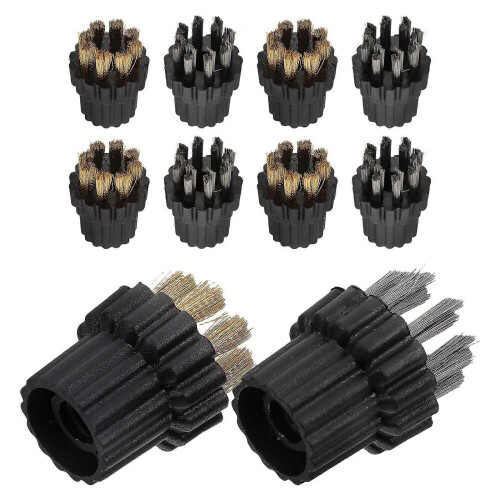 Steam Cleaner Brush Head Replacement 10Pcs for Household Cleaning Use
